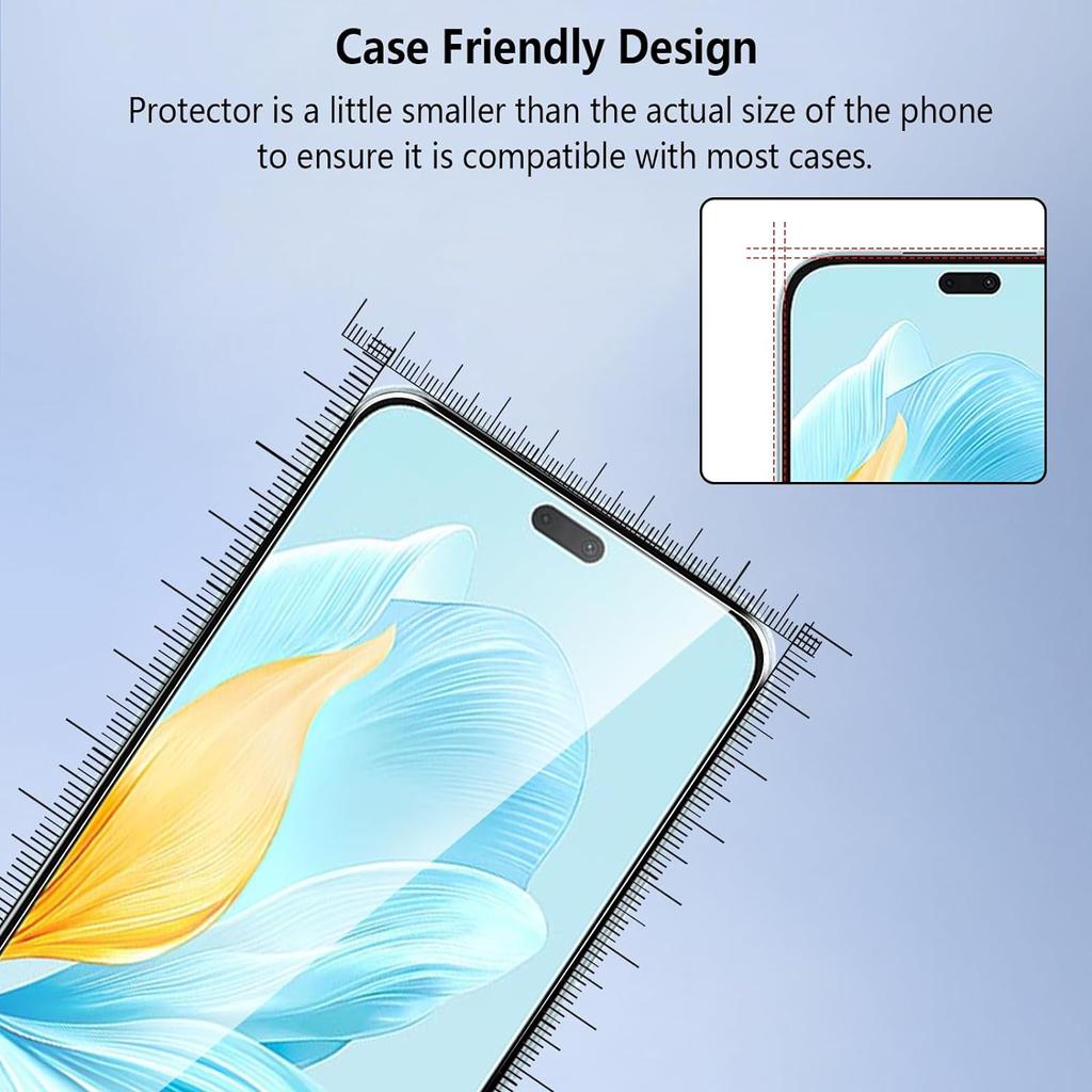 3 шт. защитное закаленное стекло для экрана Honor 200 Lite HD защитная пленка Panzerglas прозрачная защитная пленка против царапин