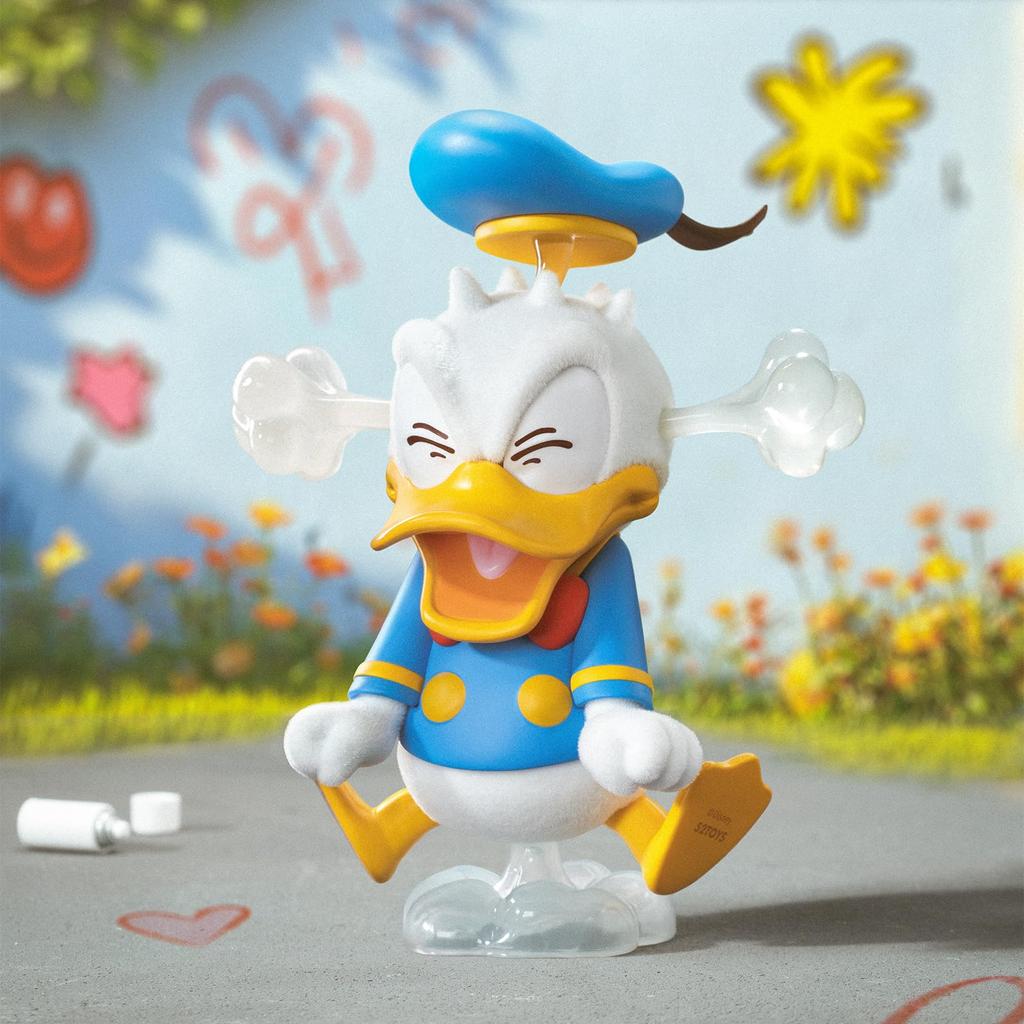 52TOYS DONALD DUCK CLUB Series Blind Box Trading Figure Collection Figure Painted Gacha Gacha Desktop Decoration Doll Toy Toy Perfect for Disney Anime