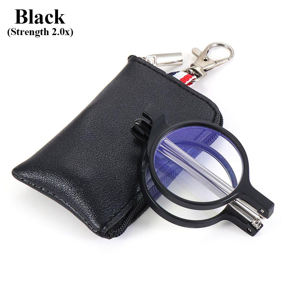 Carry Folding for Women & Men with Keychain Case Mini Reading Glasses Presbyopia Eyeglasses Readers