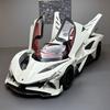 1:18 Масштаб Apollo Evo Lambor Lp770 Сплав Спортивный Автомобиль Литые Игрушки Модель Украшение Музыка Свет Откатная Машина Подарок на День Рождения Ребенка