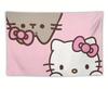 Anime Hanging Cloth Background  Leopard print HelloKitty  Bedroom Headboard Decoration Wall Curtains Tapestries