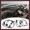 1 пара задних левого и правого ABS-датчиков скорости для Mitsubishi Lancer 2009-2015 для Mitsubishi Outlander 2007-2015 № 4670A583/4670A584 Прочный материал