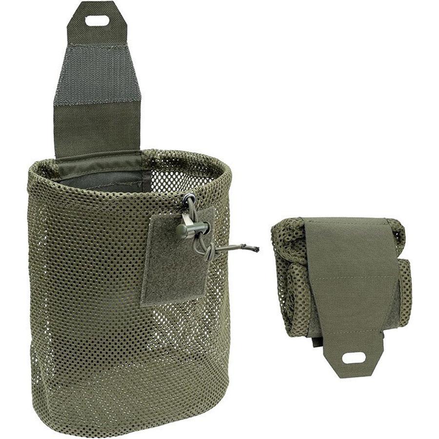 Nylon New Roll-Up Mesh Dump Pouch Magazine Storage Mini Foldable Net Pocket EDC Tactical Outdoor Sport Camping Hunting