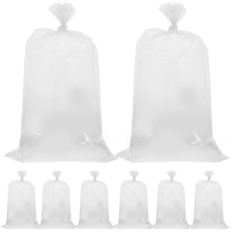 Cotton Candy Bags 100pcs Clear Big Lollipop Transparent Bag Treat Packing Bags Party Favor Bag Lollipops Wrappers Sleeves For Cake Pop Halloween - DSW