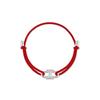 Eritre Silver (W) Emblem Strap Bracelet Red Hl5B07515W9235