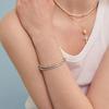 [Same-day Shipping]_Silver 925 Full Bezel Tennis Bracelet #LSB26