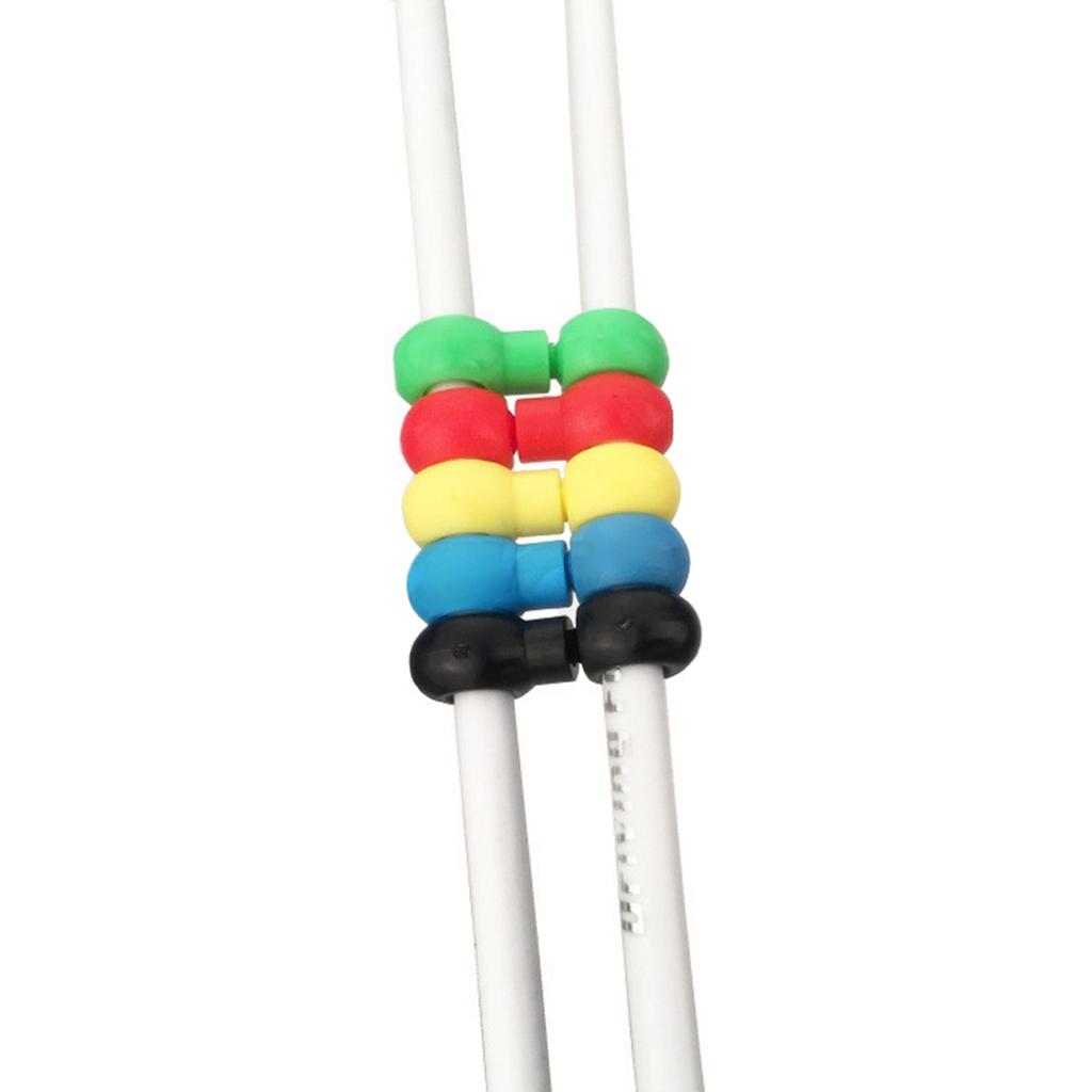 10Pcs Bicycle Cable Clips Rotating Hooks MTB Bike Derailleur Shift Cable Brake Cable Housing Fixing Holder Organizer