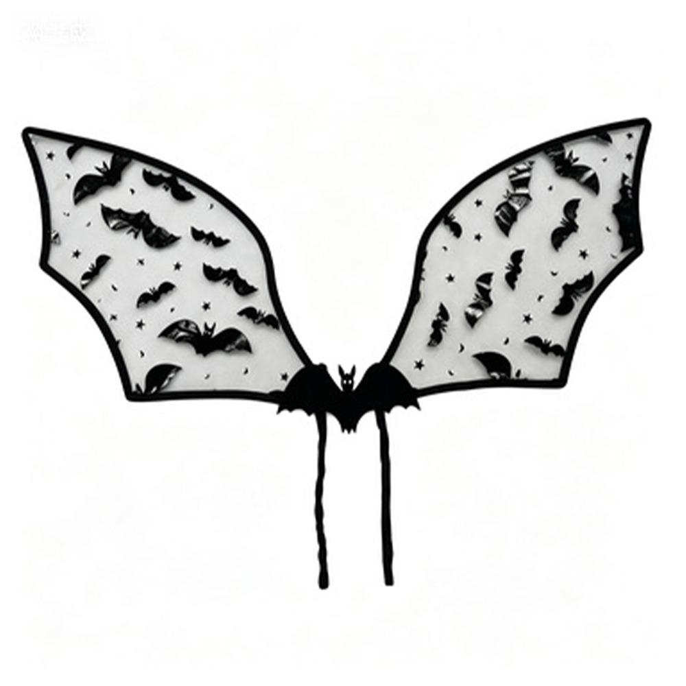 Folding Fairy Butterfly Wings Gothic Dark Style Costume Wings Festival Gift Kids Elf Wing Dress Up