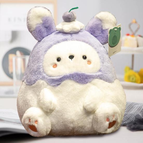 Хлопковая игрушка из полипропилена с пухлыми животными, милая мягкая пушистая плюшевая игрушка, детская комфортная кукла, украшение для дома