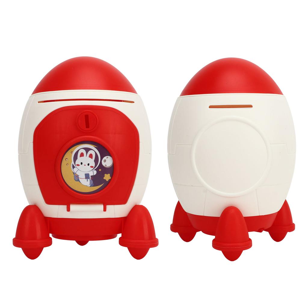 Cute Space Cartoon Piggy Bank with Sticker Children Money Bank Large Capacity Cartoon Space Money