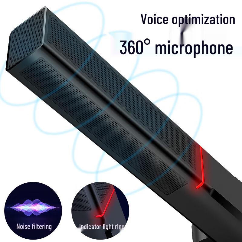 SANSUI K40B Wireless 1-to-4 Conference Microphone System CN plug (adapter included) (CN version)
