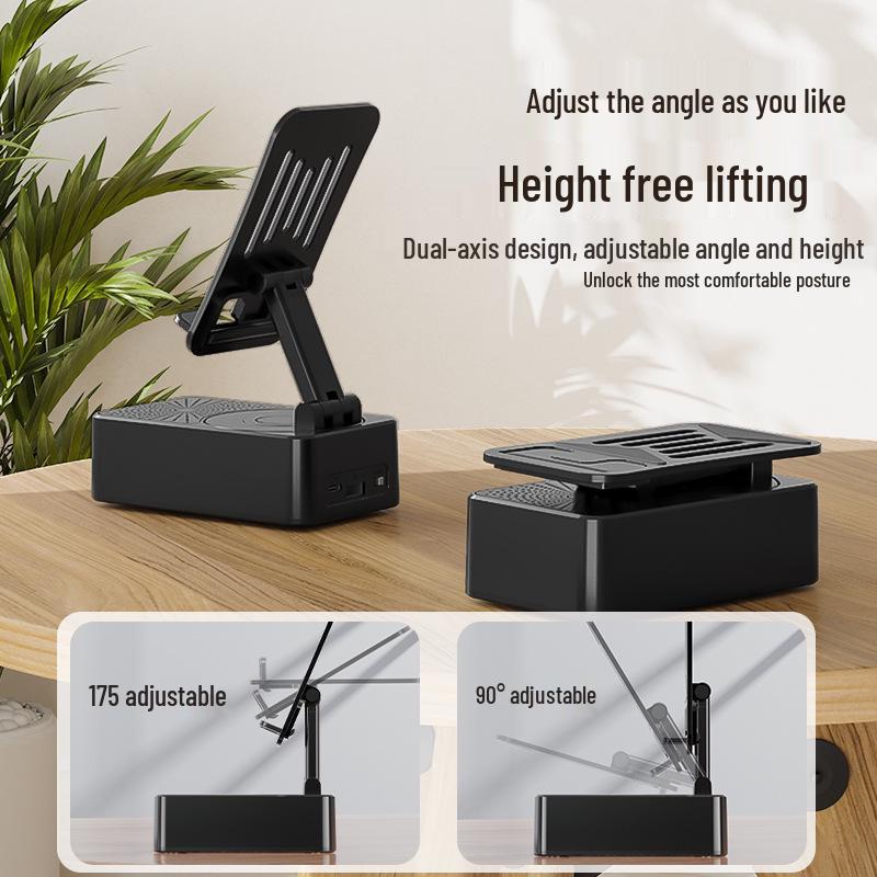 Многофункциональный умный Bluetooth-динамик и подставка для зарядки мобильных телефонов