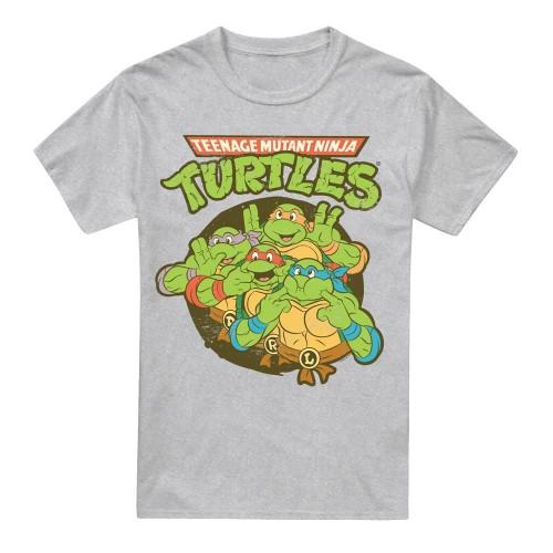 Teenage Mutant Ninja Turtles Mens Silly Turtles T-Shirt