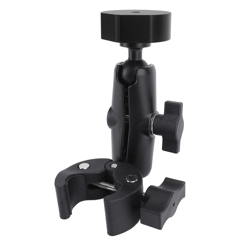 Крепление лестницы для автодома Мини АБС Алюминиевый сплав Многофункциональное регулируемое крепление-зажим для столба Автодом Прицеп Яхта Черный