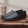 Fashion Men Loafers Slip On Fashion Soft Moccasins Outdoor Spring Autumn Genuine Leather Shoes Men Flats Driving Shoes Man Moccasins