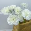 Single Artificial Flower Carnations Wedding Fake Bouquet Mother's Day Teachers' Day Gift Home Decor