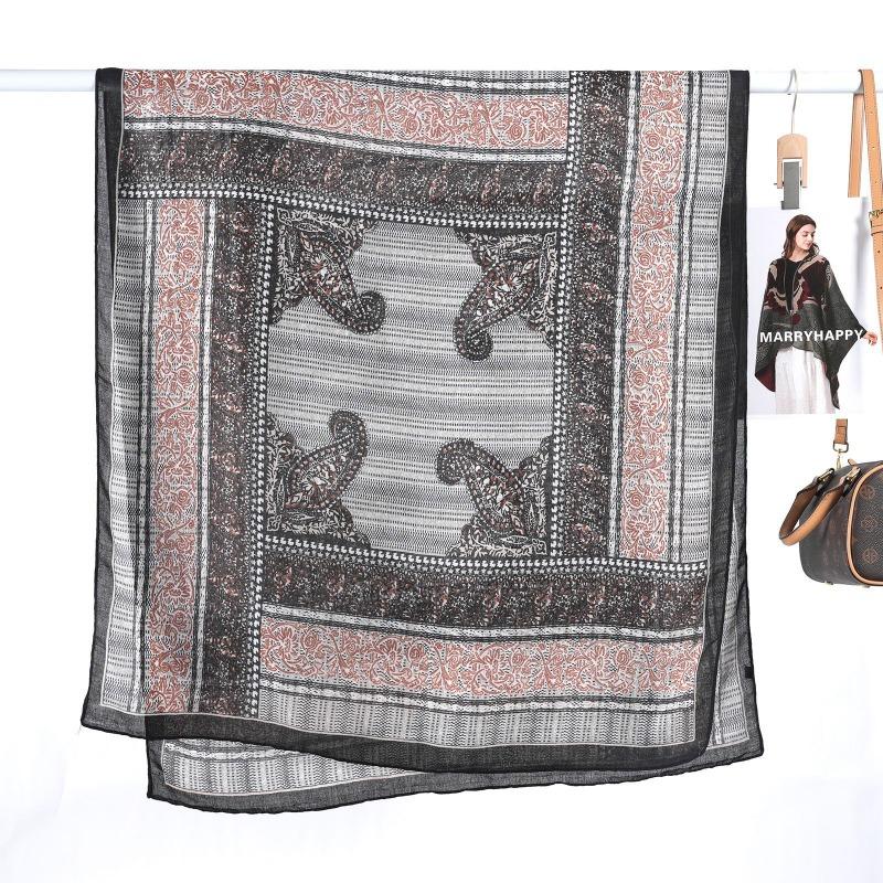 Scarf Scarf Ladies Four Seasons Warm Decoration Enlarged Scarf Thin Shawl Summer Beach Sunscreen