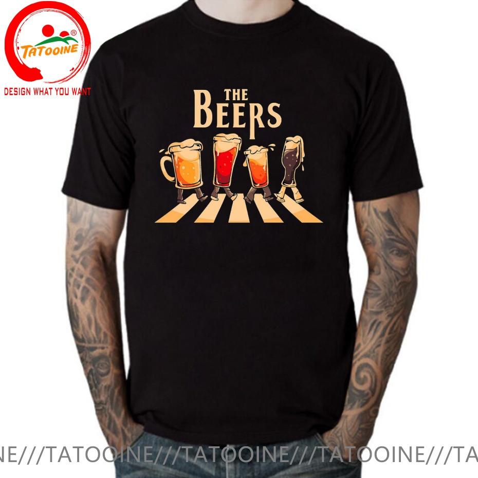 Funny Design The Beers Road Sred Doublet Unisex Fashion Trendy Casual Clothing Stylish Tops Tee Shirt Leisure Tshirt Unisexs Tshirt