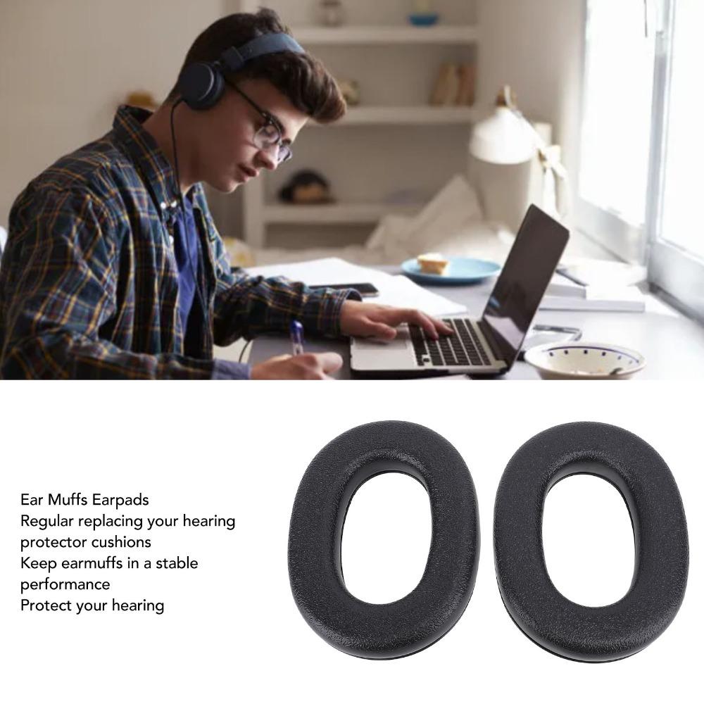 2PCS TPU Earpads Hearing Protector for WorkTunes Connect Earmuff Replacement Parts