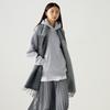 Uniqlo Свободная Модная Повседневная Удобная Универсальная Простая Толстовка-свитшот Унисекс свитшот Серая 475379-03
