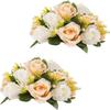 Simulation Flower Wedding Series Guide Ornament Dining Table Fake Flower Living Room Hotel Turntable Middle Desktop Decoration Flower