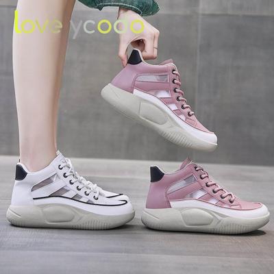 2023 женская летняя модная повседневная обувь средней длины на толстой подошве