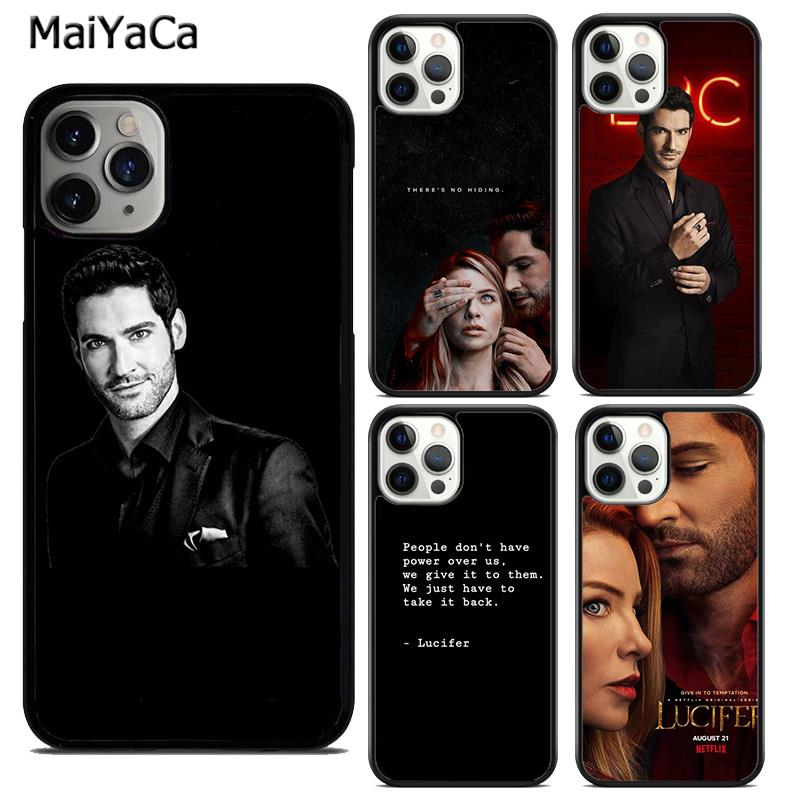 MaiYaCa Чехол-накладка с Люцифером Морнингстаром Для iPhone 17 Air 16 16e 15 plus 11 12 13 14 pro max корпус coque