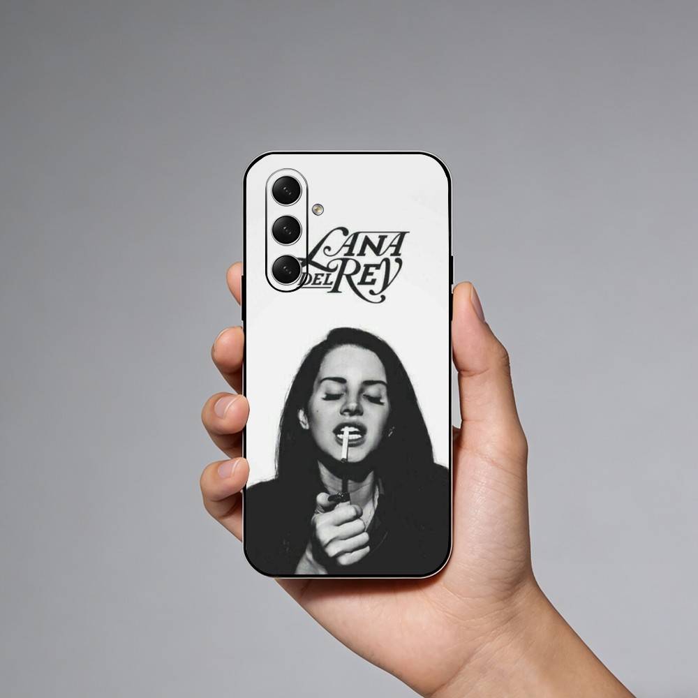 Чехол для телефона L-Lana Del Rey для Samsung Galaxy A73,A72,A71,A70,A52,A51 Другие Мягкий Черный Чехол