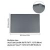Easy To Clean Under Sink Mat Waterproof Drip Proof Tray Square Drain Pad  Counter