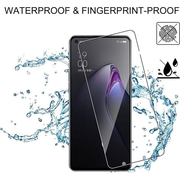 Pack-3 Verre Trempé pour OPPO Reno 8 5G Protection d'écran 9H Antichoc