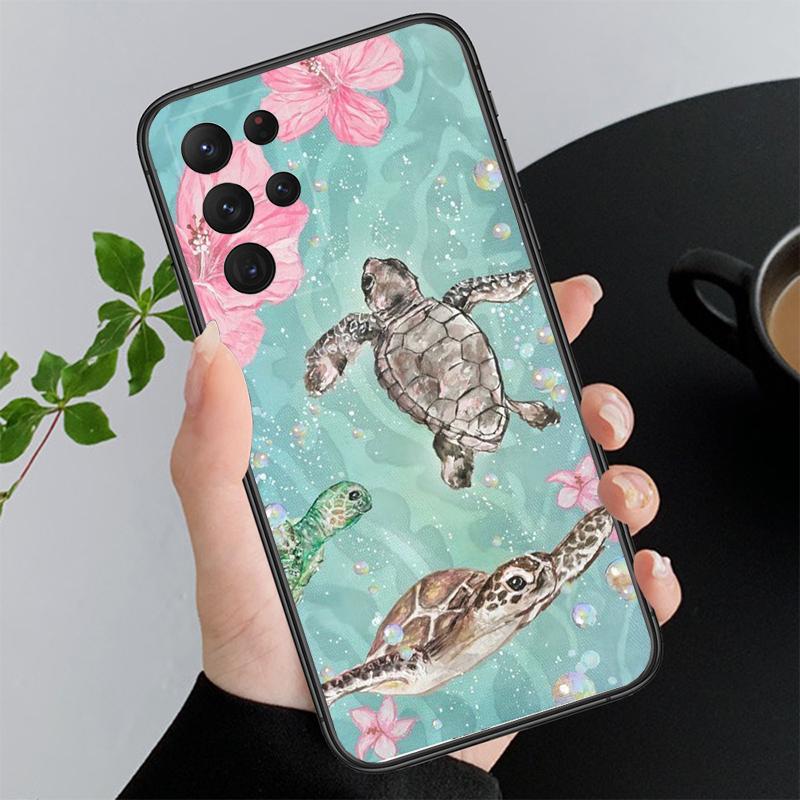 Чехол для телефона 'Морские черепахи' для Samsung Galaxy A55 A16 A56 A36 A23 A35 A15 A53 A54 A33 A34 A25 A05S A52 A52S A14 A13 A71