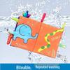 3D Animal Tail Cloth Book for Babies - Tear-Resistant and Quiet