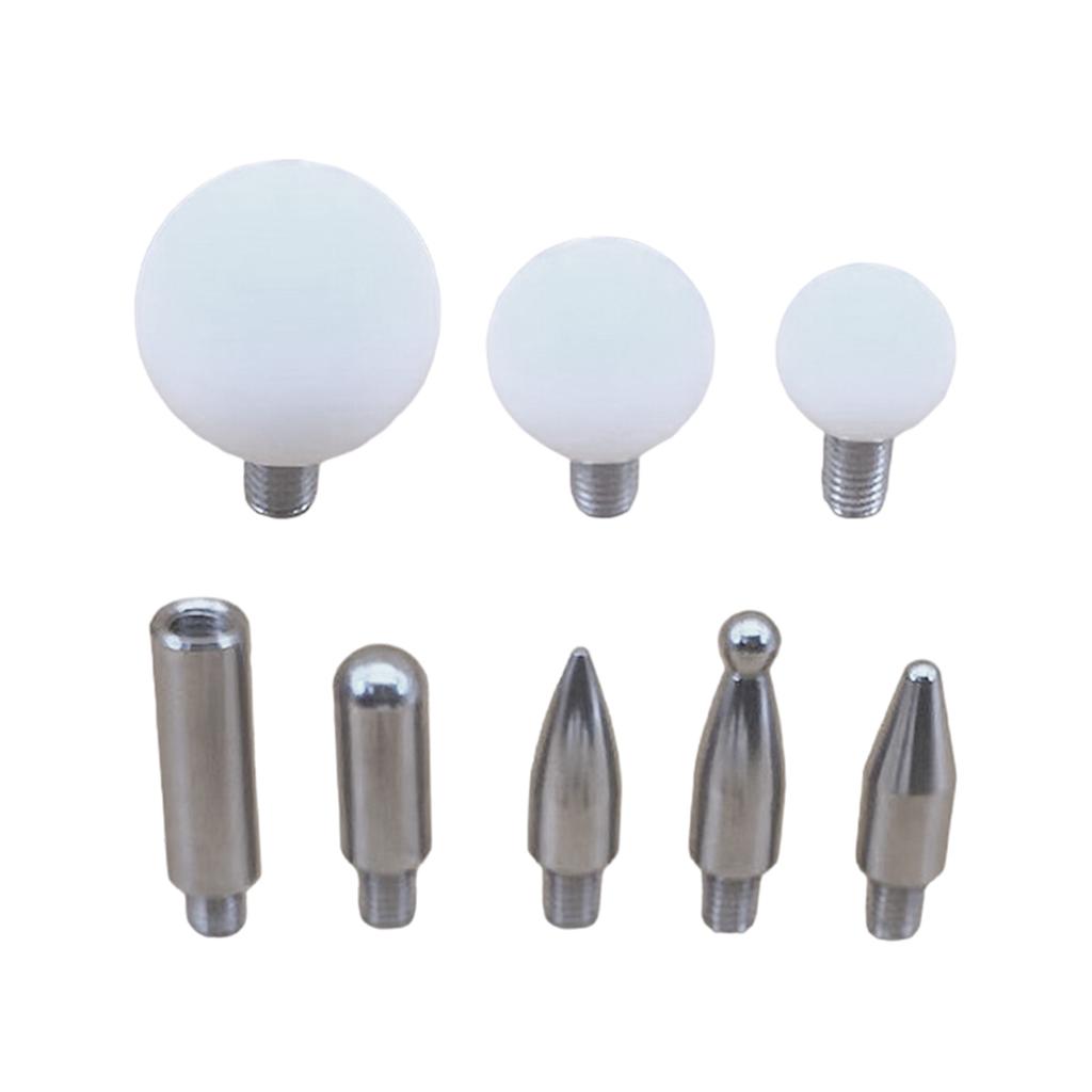 Инструмент для ремонта вмятин автомобиля Молоток Насадка для выстукивания Комплект Насадки для выравнивания Молоток для выравнивания Насадки для удаления вмятин автомобиля Повреждения от града