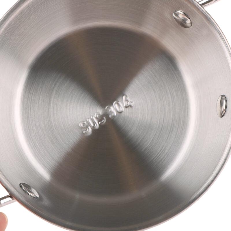 1 шт., кухонная чаша в корейском стиле, прочная миска для рисового вина из нержавеющей стали, бытовые тарелки для закусок с двойными ушками для кухни