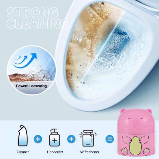 1/3 шт. Чистящее средство для туалета, глубокое очищение, защитное покрытие, освежающее чистящее средство для ванной комнаты, отсутствие беспорядка, дезодорирующее, ароматерапия