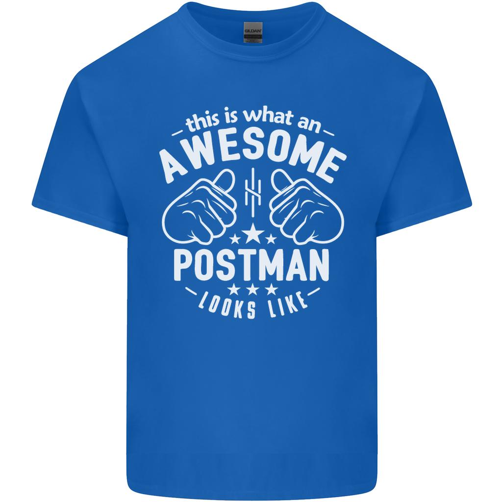 This Is What an Awesome PostUnisex Looks Like Unisexs Light Cotton TShirt