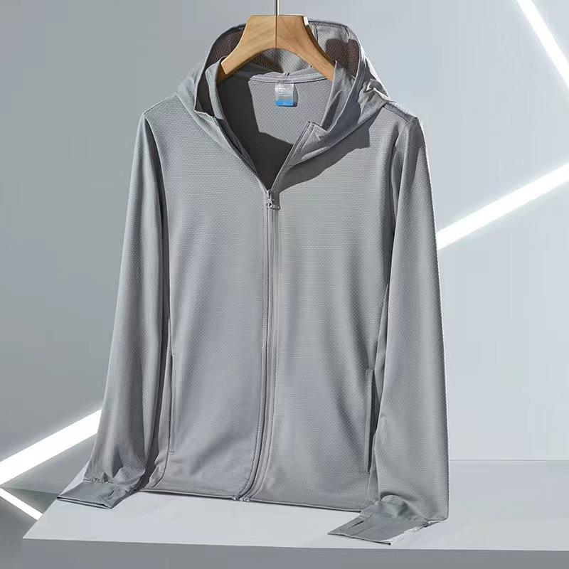 Мужская дышащая солнцезащитная одежда Ice Silk, устойчивая к ультрафиолетовому излучению, легкая солнцезащитная одежда для пар на открытом воздухе