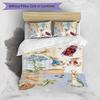 peter rabbit Printed 3PCS Bedding Set Soft Breathable Duvet Cover Pillowcases Set Washable Bedroom Decor Home Gift