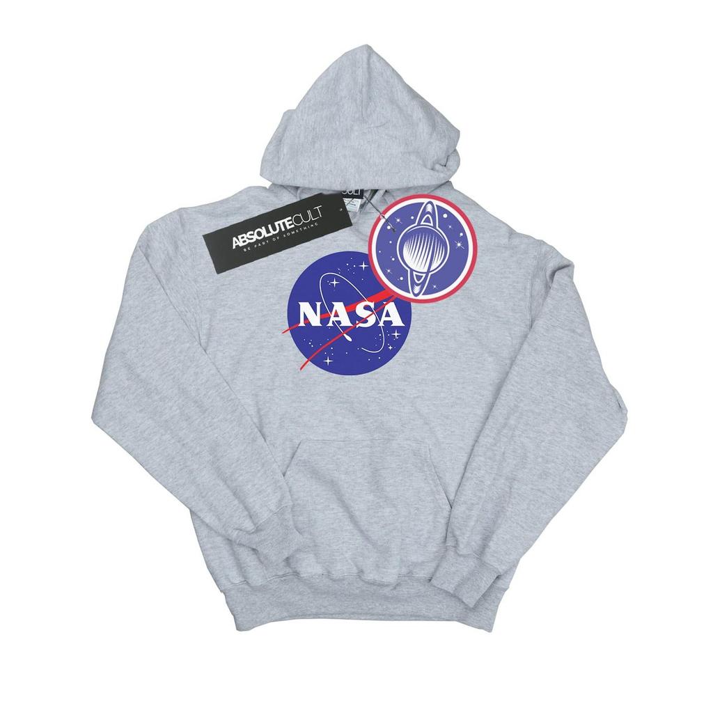 NASA Mens Classic Insignia Logo Hoodie