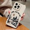 Для iPhone 16 15 14 13 12 11 Pro Max XS X XR 7 8 Plus SE 2022 силиконовый чехол противоударный «американский вестерн ковбойский принт мягкий чехол