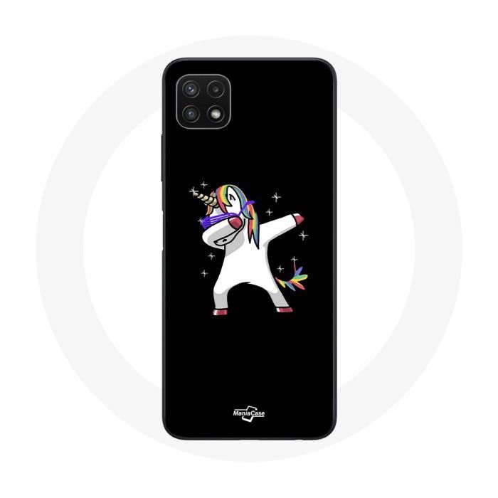 Coque pour Samsung Galaxy A22 5G Dab unicorn licorne