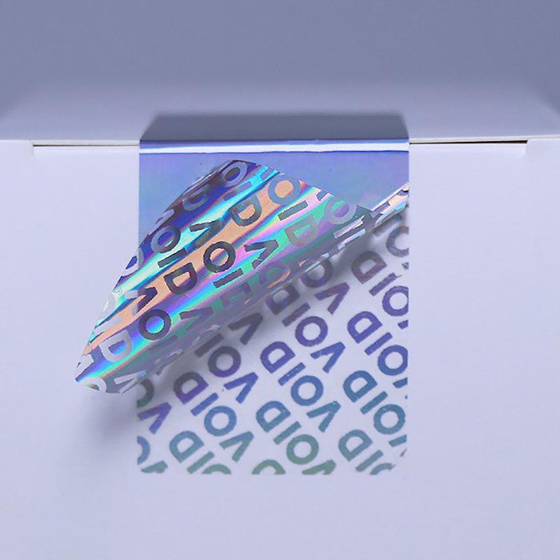 50 шт. Наклейка с защитой от гарантии, защитная пломба, хрупкая бумага, защита от несанкционированного доступа, гарантия, аннулирование, наклейки, самоклеящаяся этикетка