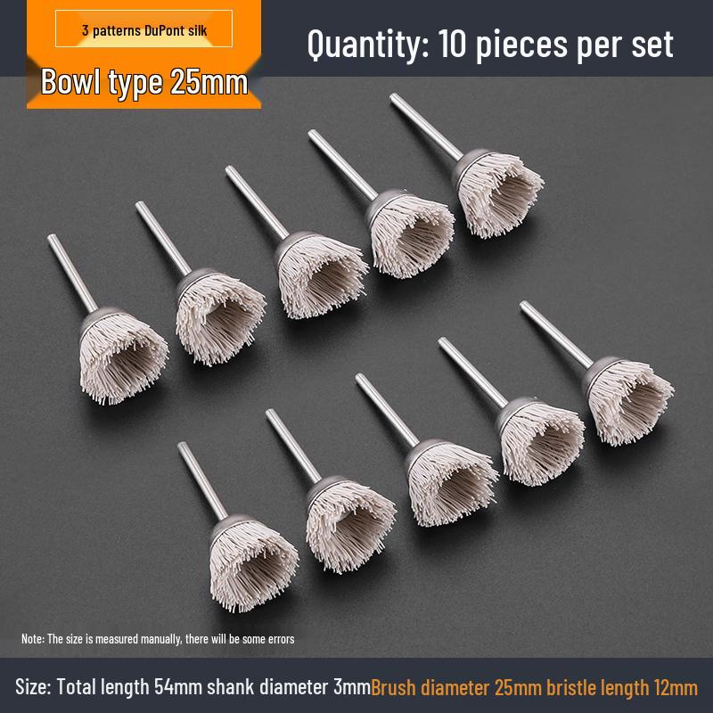 Electric Grinder Steel Wire Brush Polishing Head for Rust Removal and Walnut Polishing