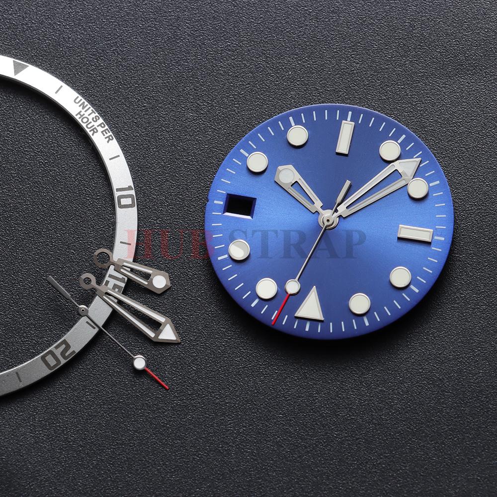 Стрелки NH35 для часов Omega Seamaster 300 Аксессуары для часов Стрелки для часов с автоподзаводом Стрелка NH36 Светонакопительная для механизма NH35/NH36 Часовые детали