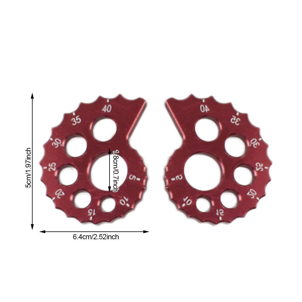 2 шт. детали для мотоцикла регулятор цепи мотоцикла с ЧПУ