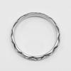 CHANEL Matelasse Small Ring Pt950Platinum #3.9(US Size) 2.4g Women Used