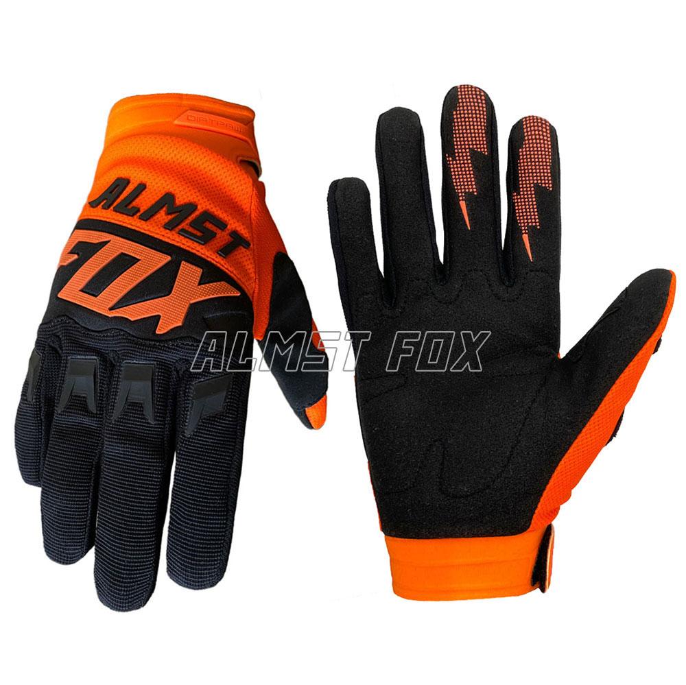 Almst Fox, мотоциклетные перчатки для взрослых, мужские и женские дышащие перчатки для мотокросса, ATV MX UTV BMX, внедорожные велосипедные перчатки Guantes
