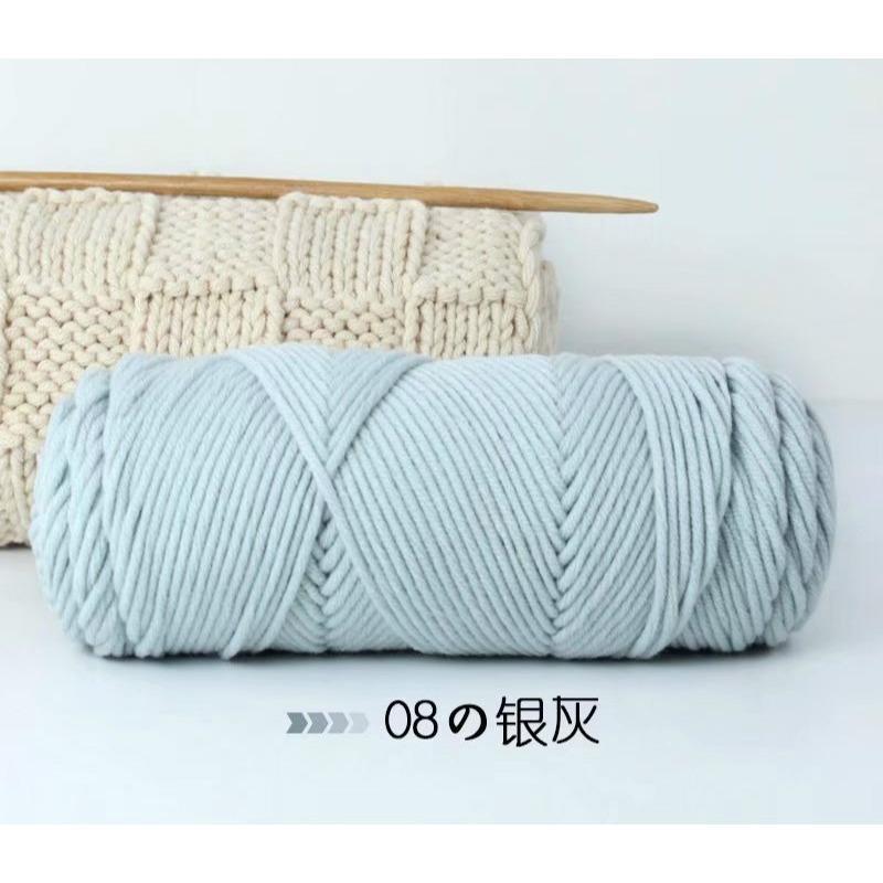 Lover's Cotton Wool Thread 8-ply Scarf Thread Milk Cotton Baby Thread Stick Needle Thread Thick Thread Poke Embroidery Thread