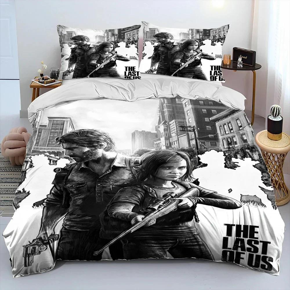 The Last of Us Ужасы ТВ Игра Педро Постельный Комплект Пододеяльник Коллекция Постельного Белья Пододеяльник Наволочка Одеяло king Queen Размер Мальчики Взрослый