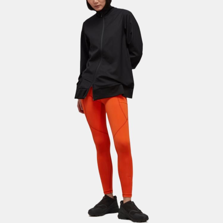 Y-3 FW22 Solid Classic Zip Sports Jacket Women Jacket Black HN4321